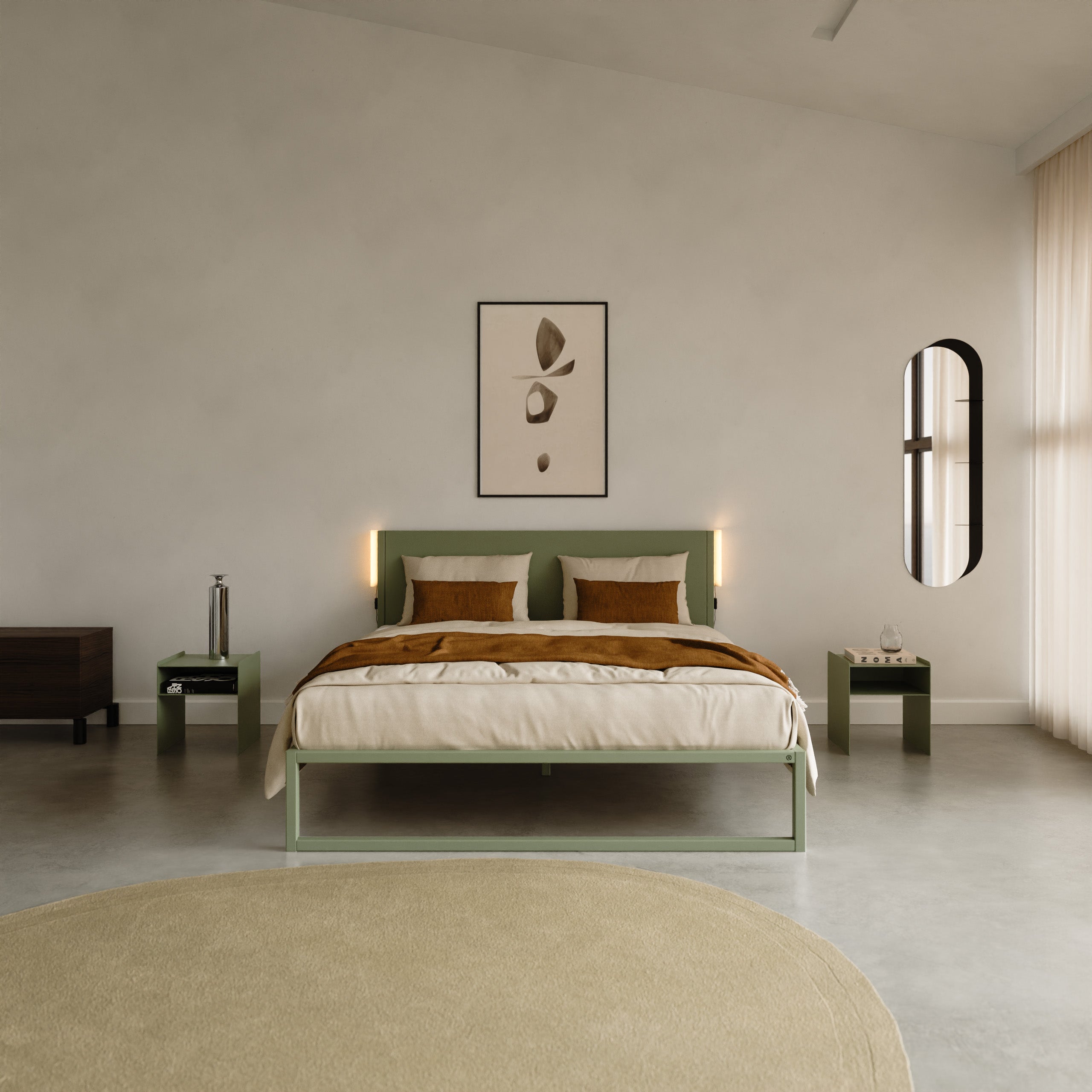 Bedframe °01 | Sage Green - LIMITED EDITION