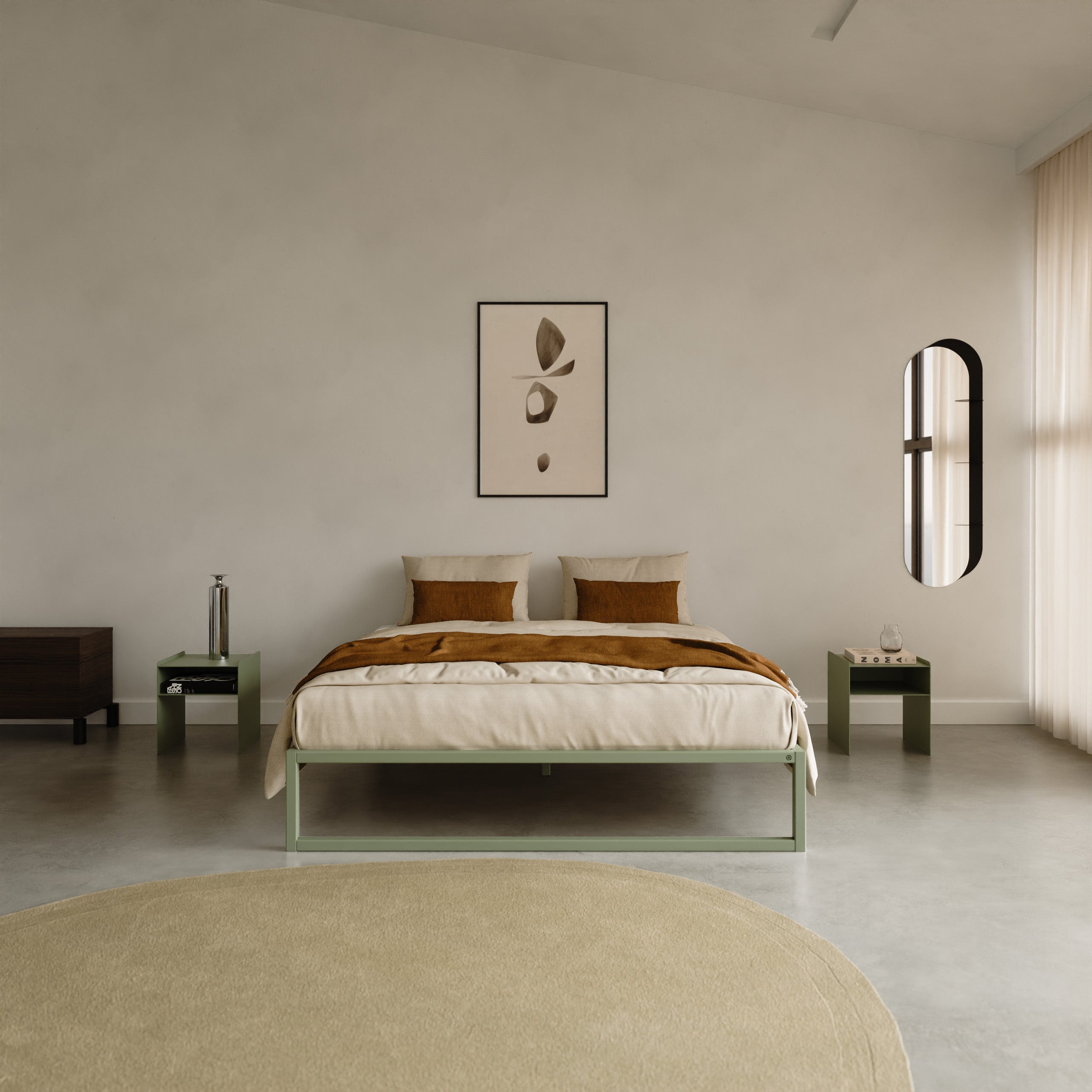 Bedframe °01 | Sage Green - LIMITED EDITION