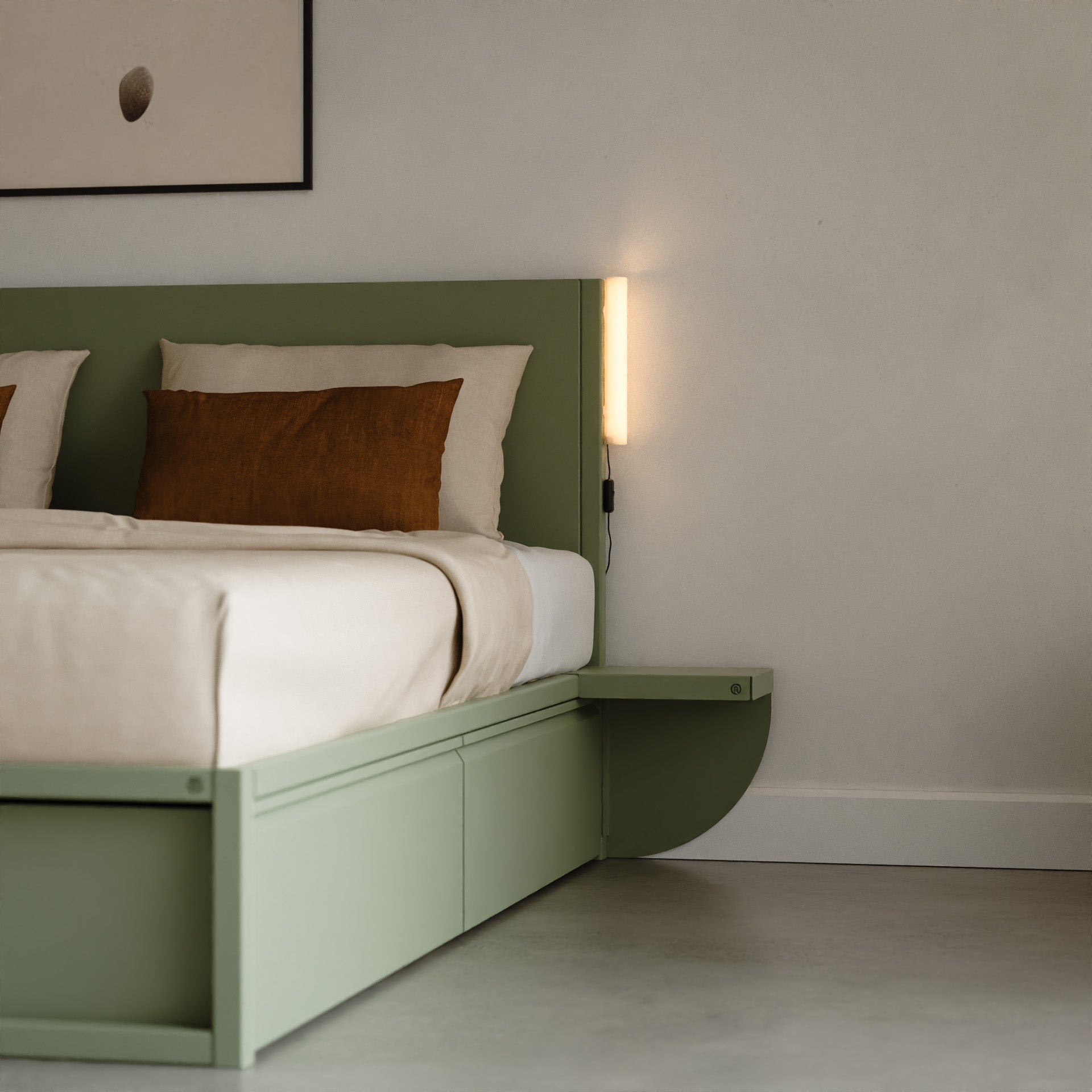 Bedframe °01 | Sage Green - LIMITED EDITION