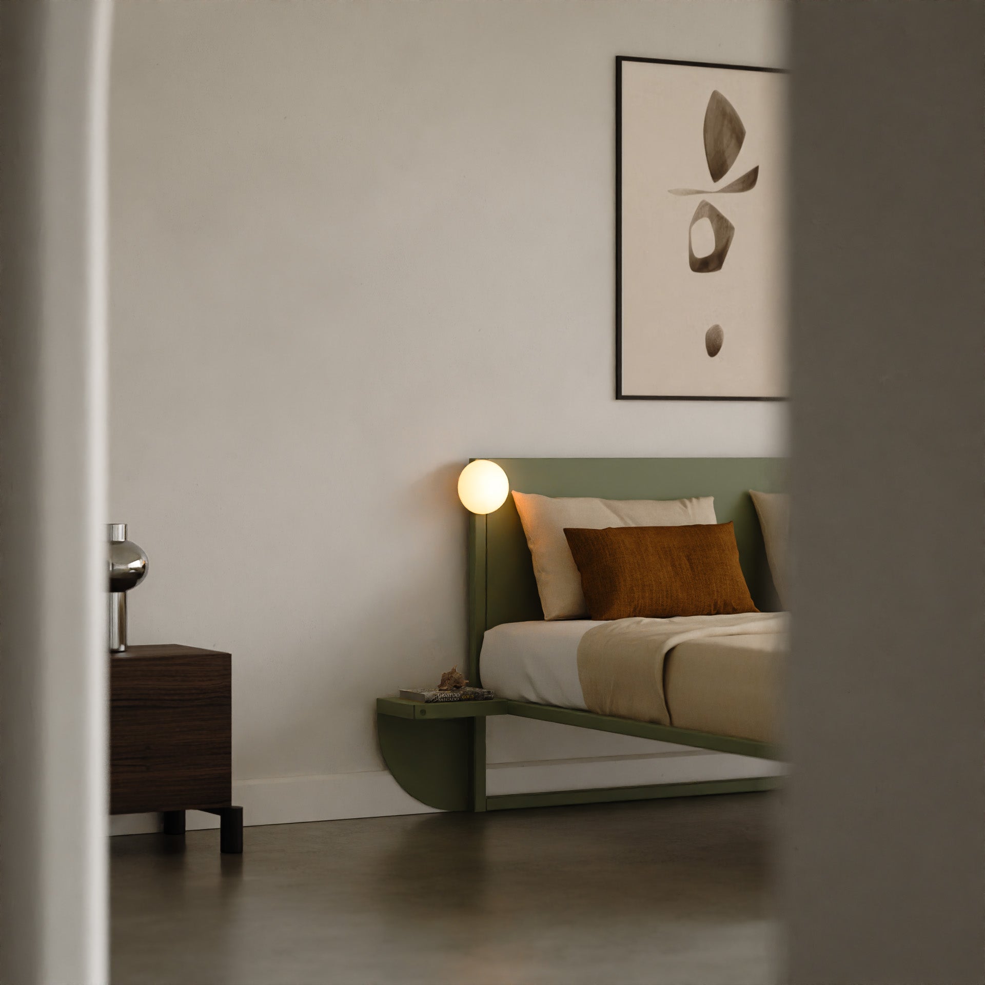 Bedframe °01 | Sage Green - LIMITED EDITION