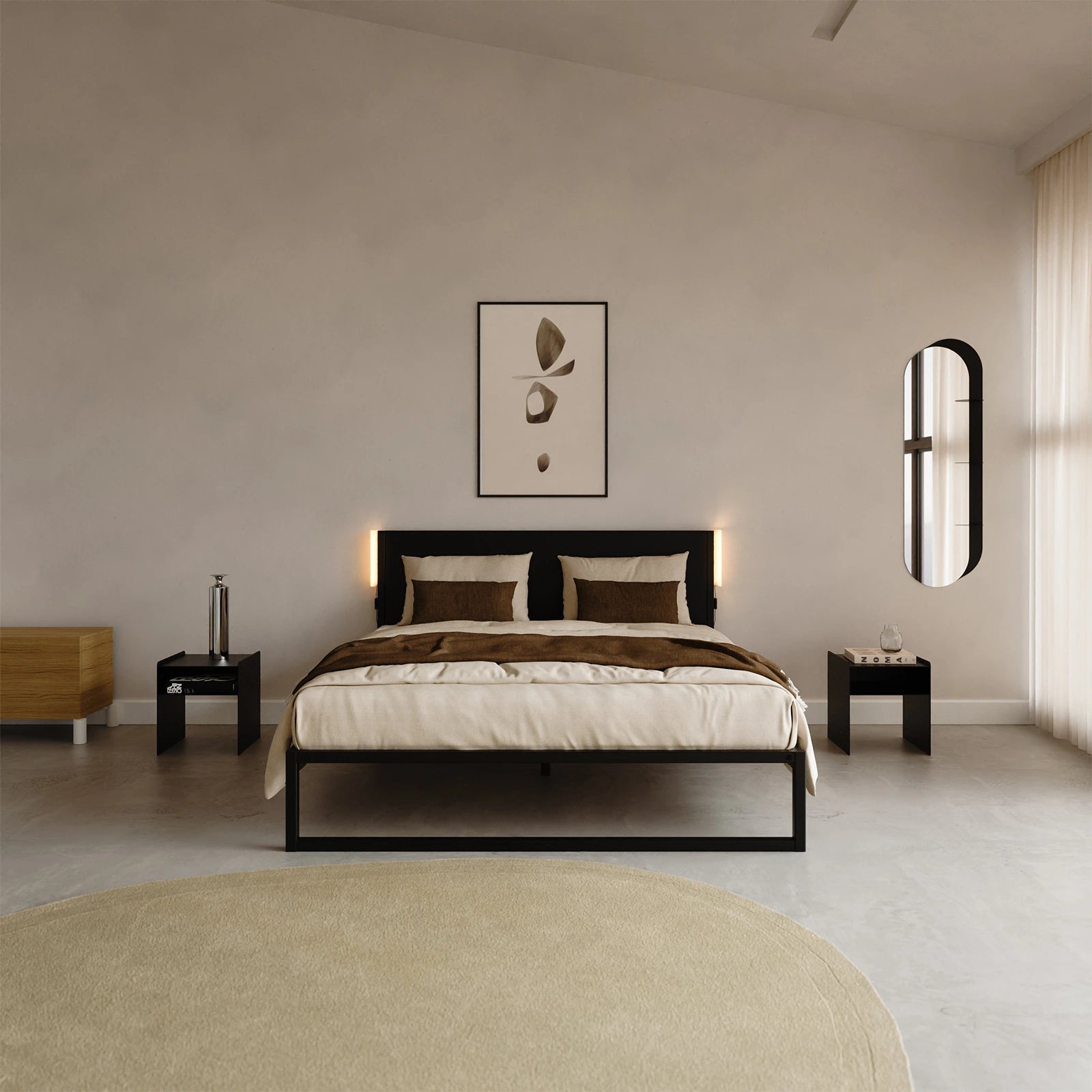 Bedframe °01 | Zwart