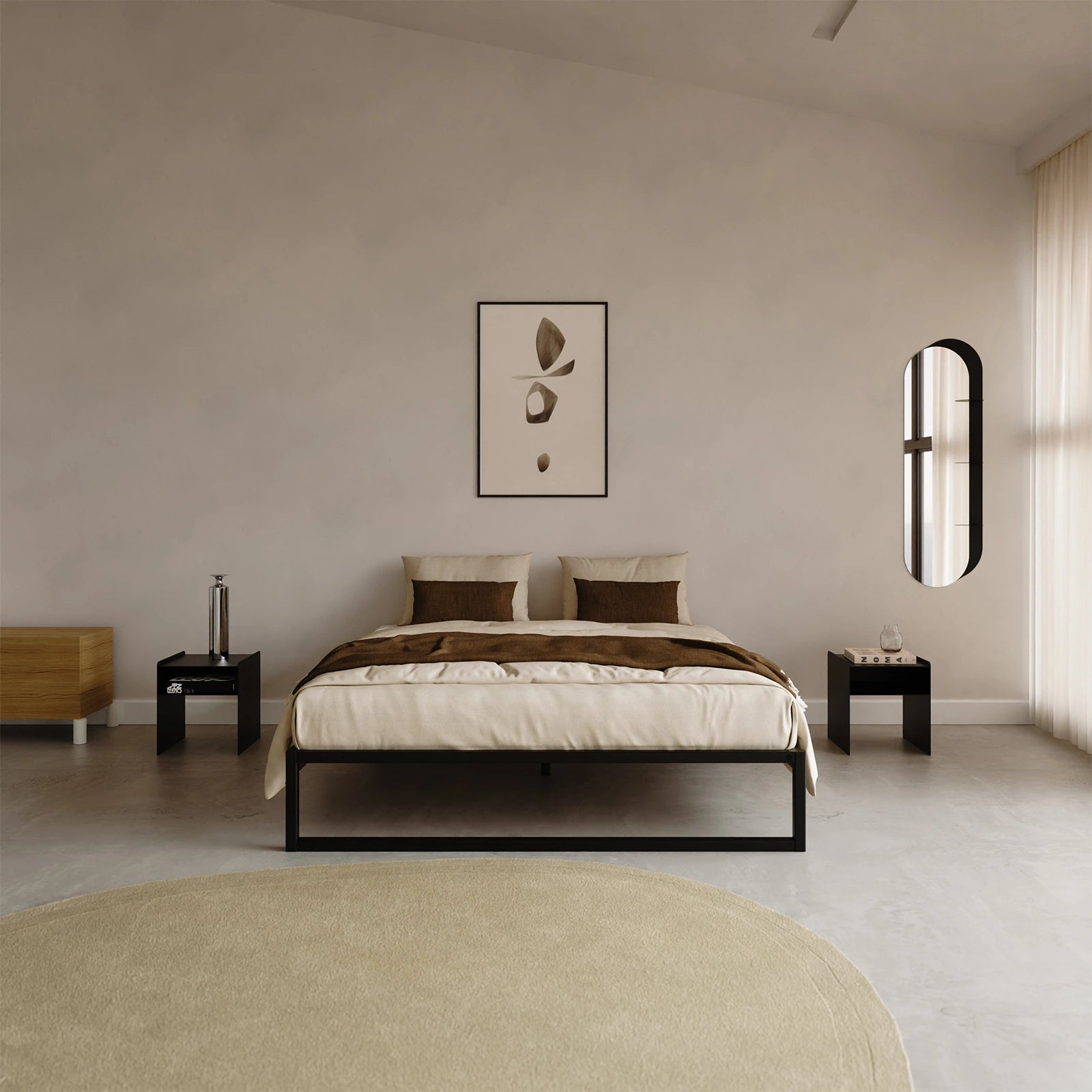 Bedframe °01 | Zwart