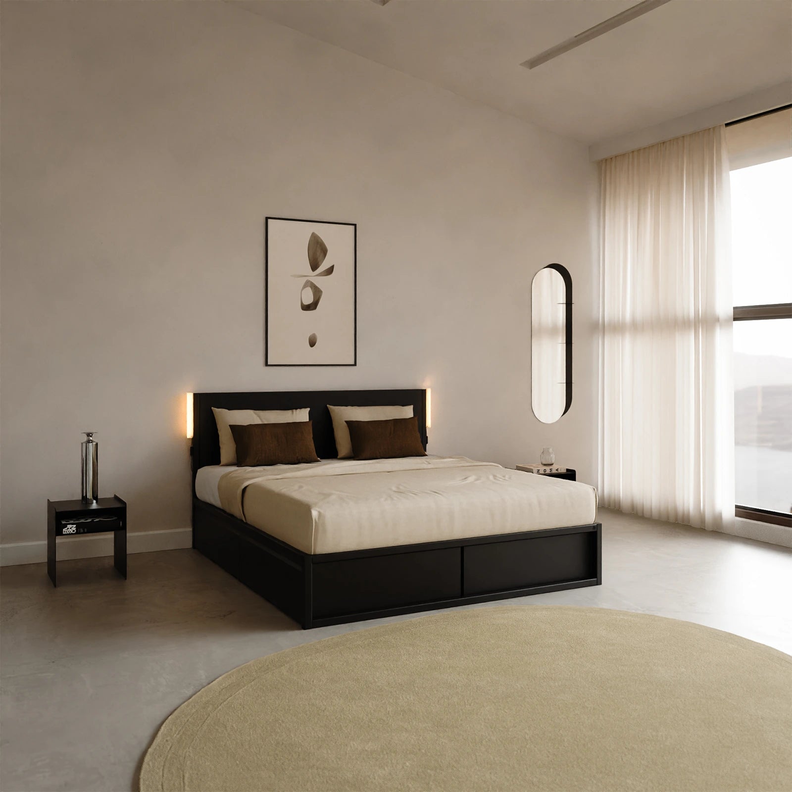 Bedframe °01 | Zwart