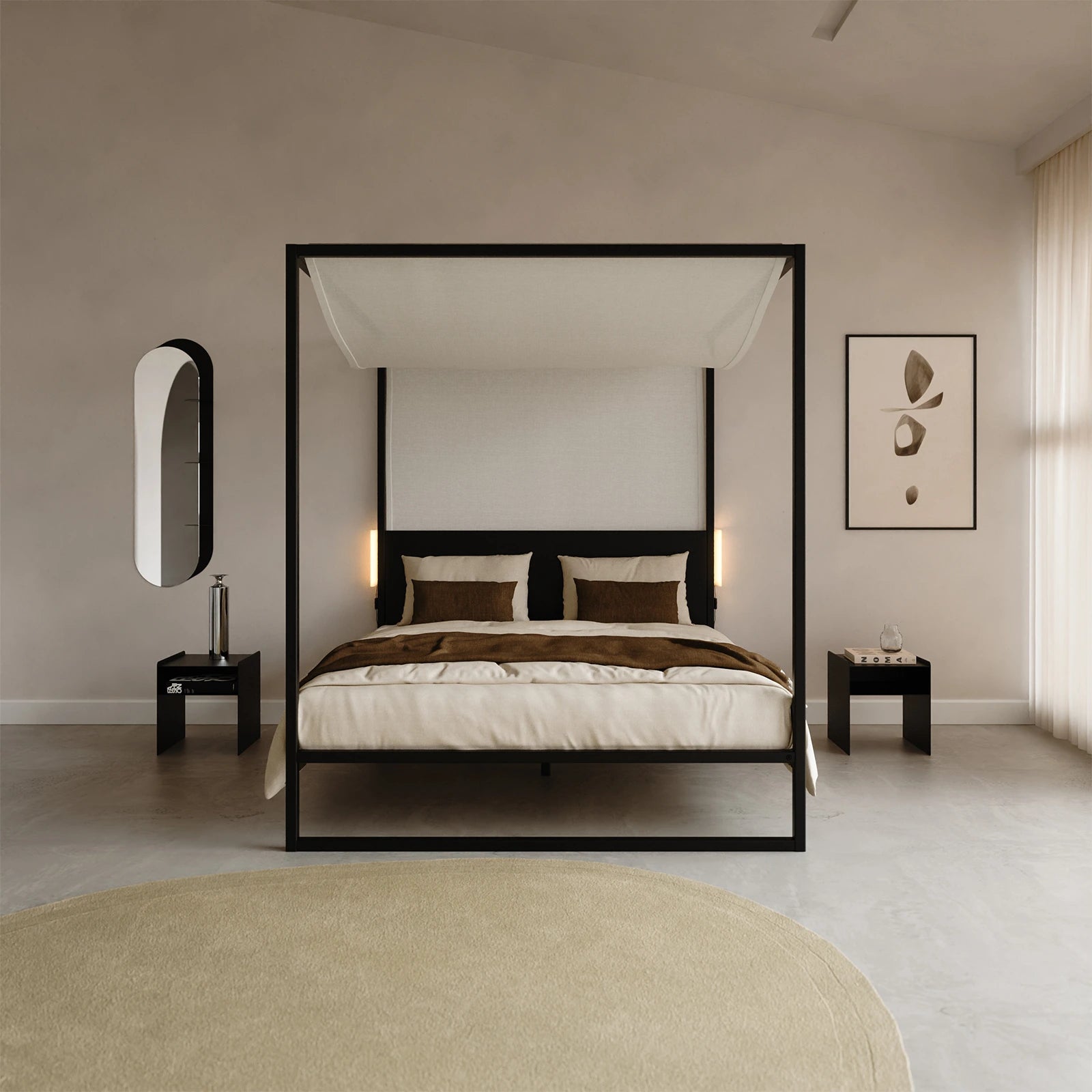 Hemelbed °02 | Zwart