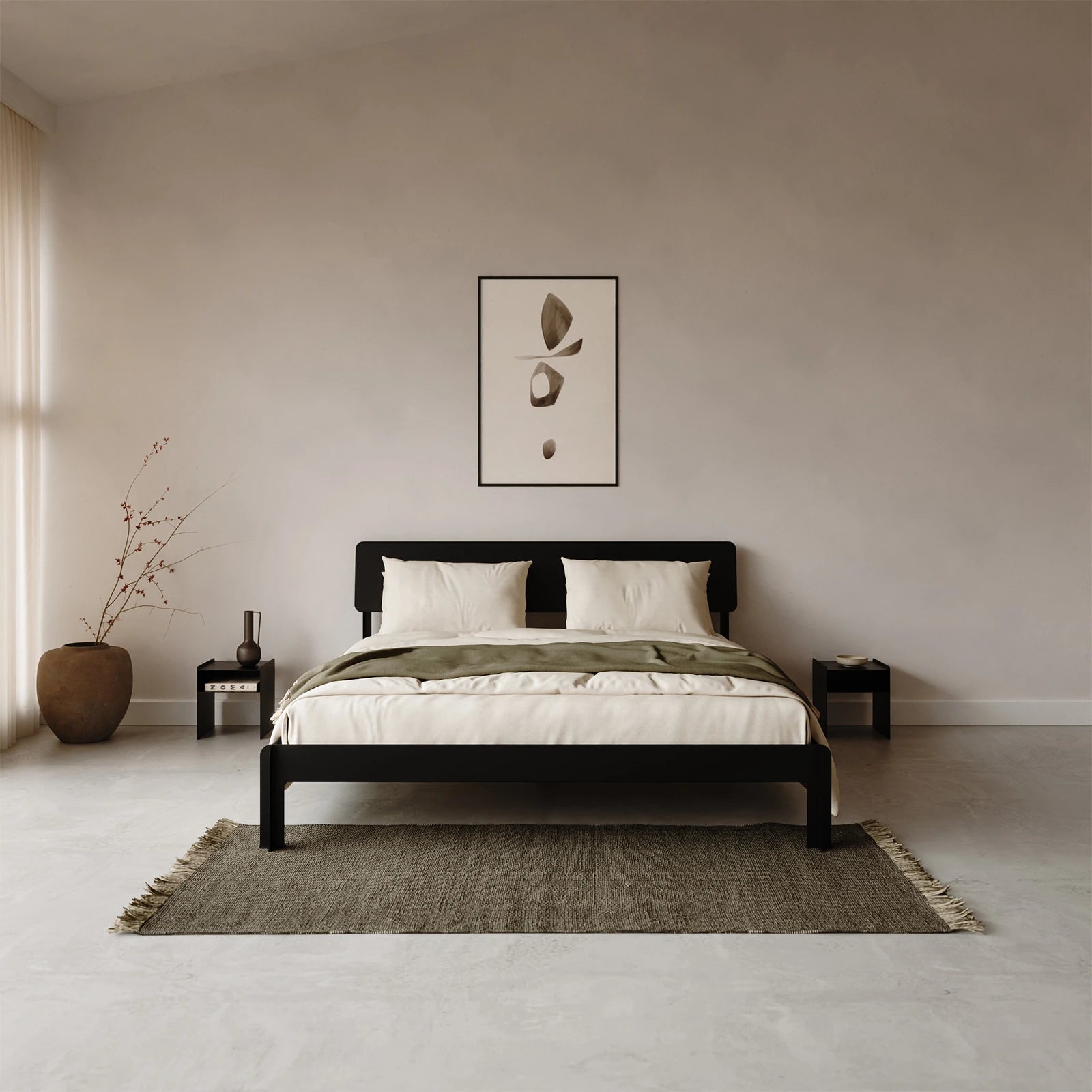 Bedframe °03 | Zwart