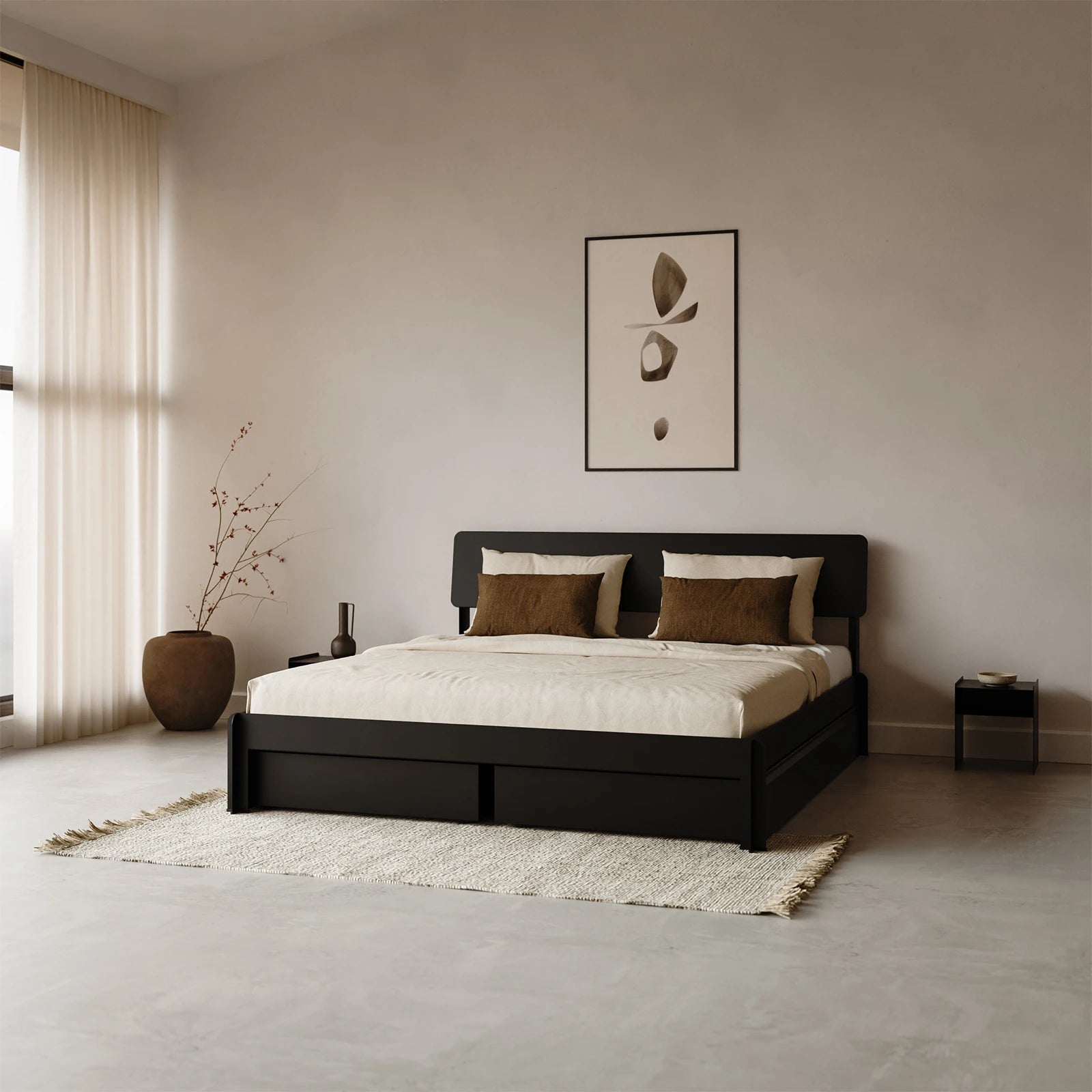 Bedframe °03 | Zwart