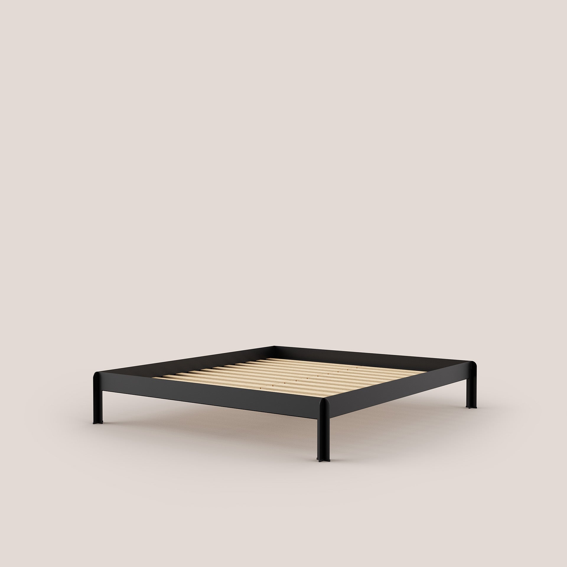 Robuust Amsterdam Bedframe 03 Zwart