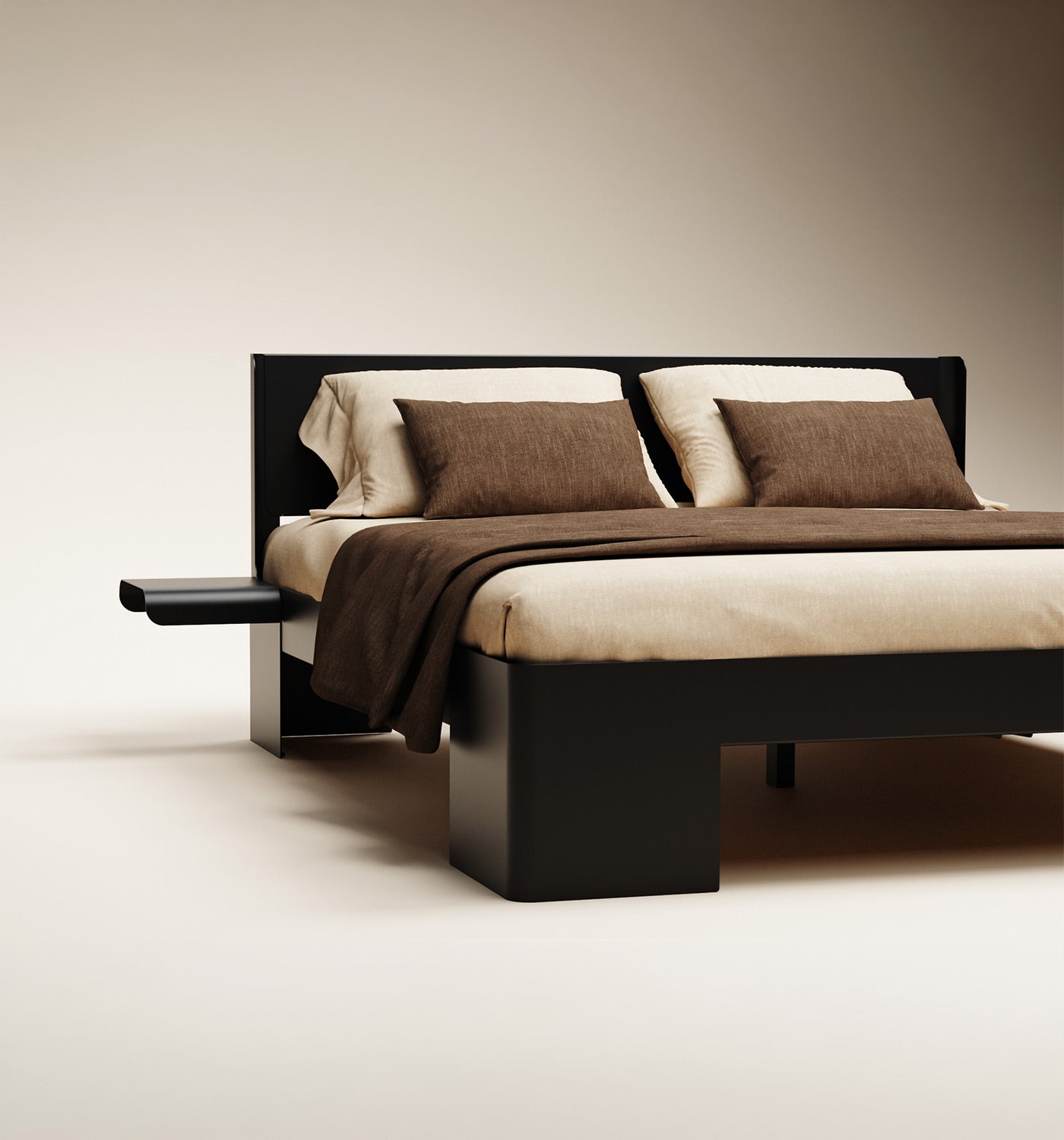 Bedframe °04 | Zwart