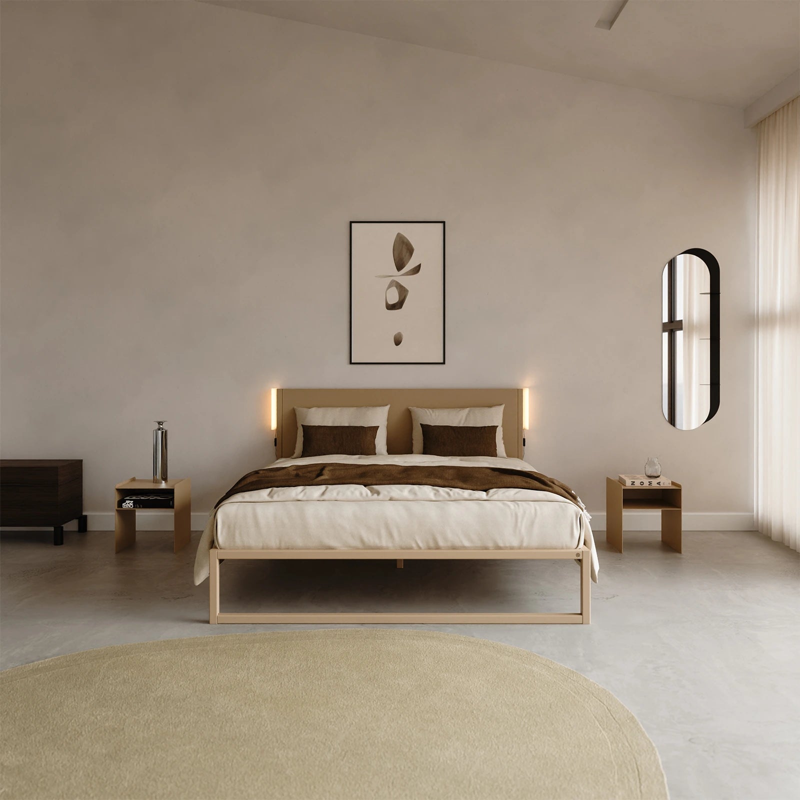 Bedframe °01 | Clay