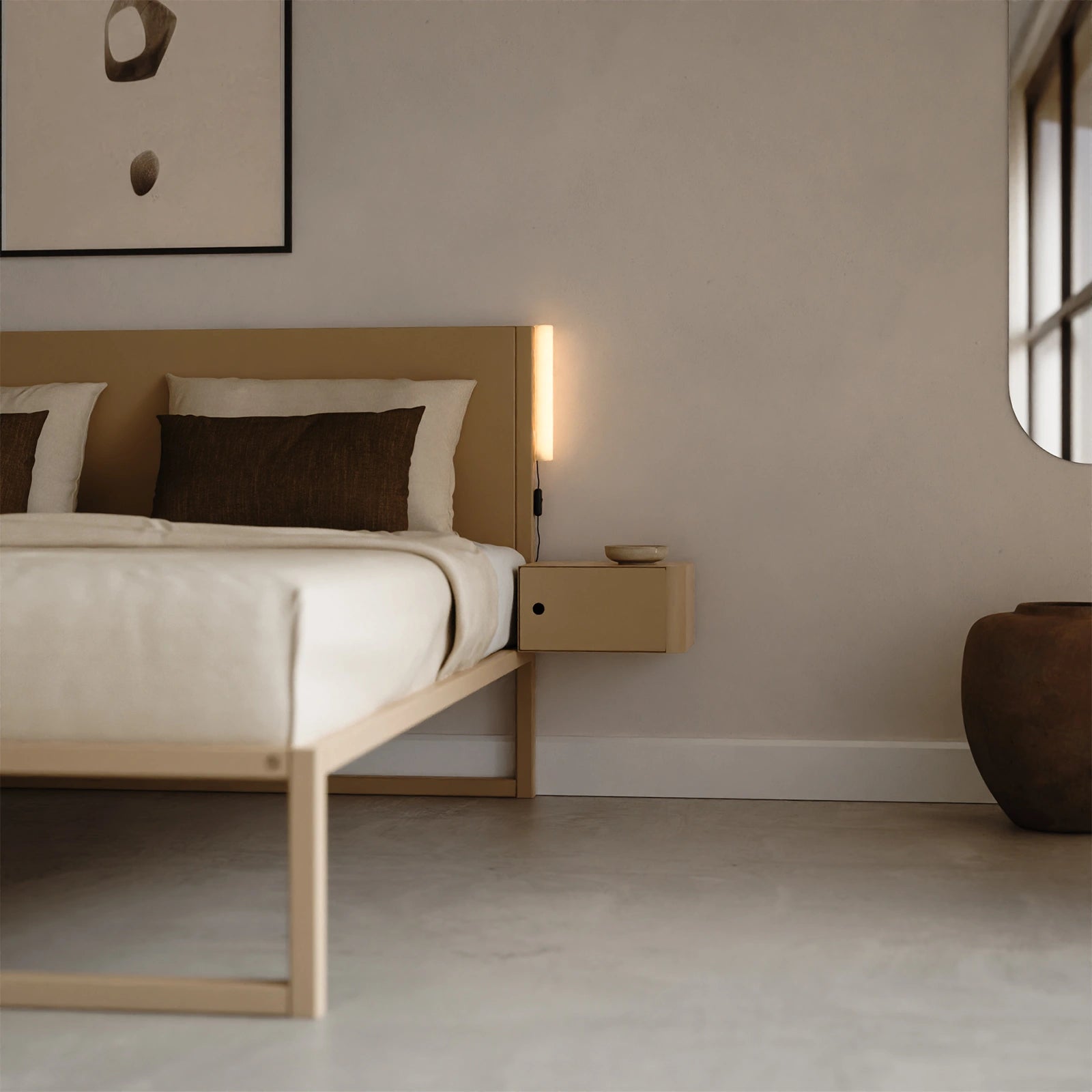 Bedframe °01 | Clay