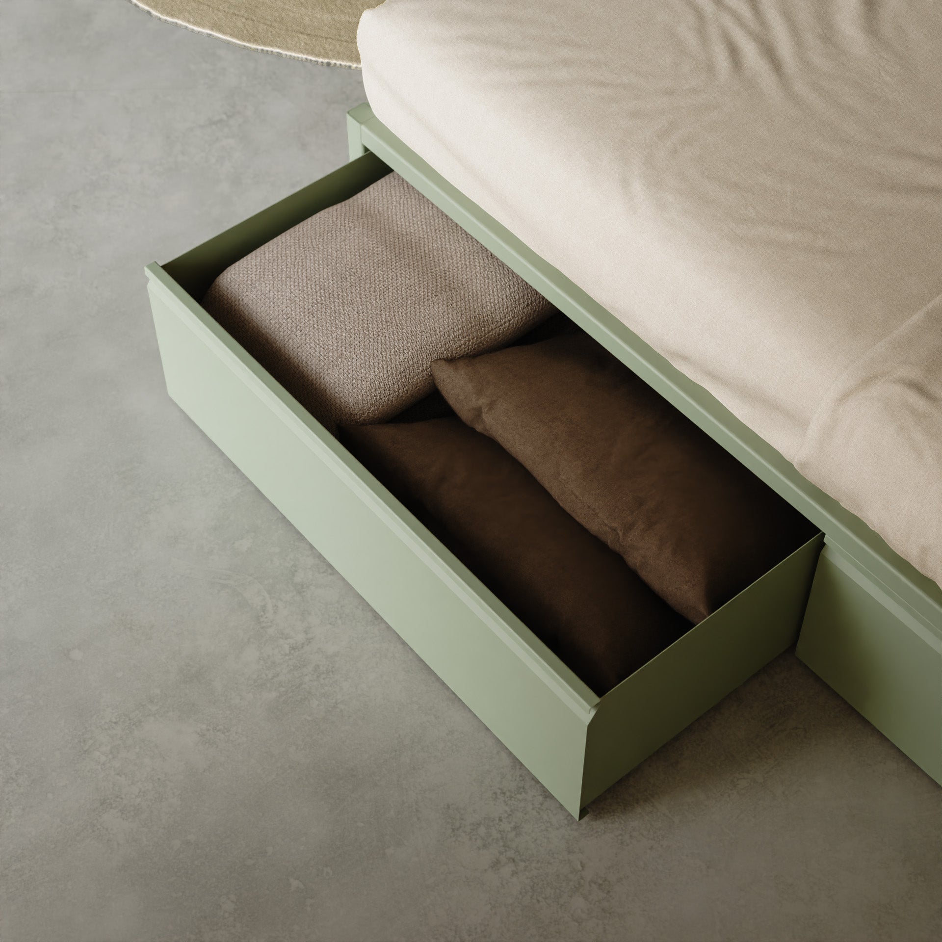 Bedframe °01 | Sage Green - LIMITED EDITION