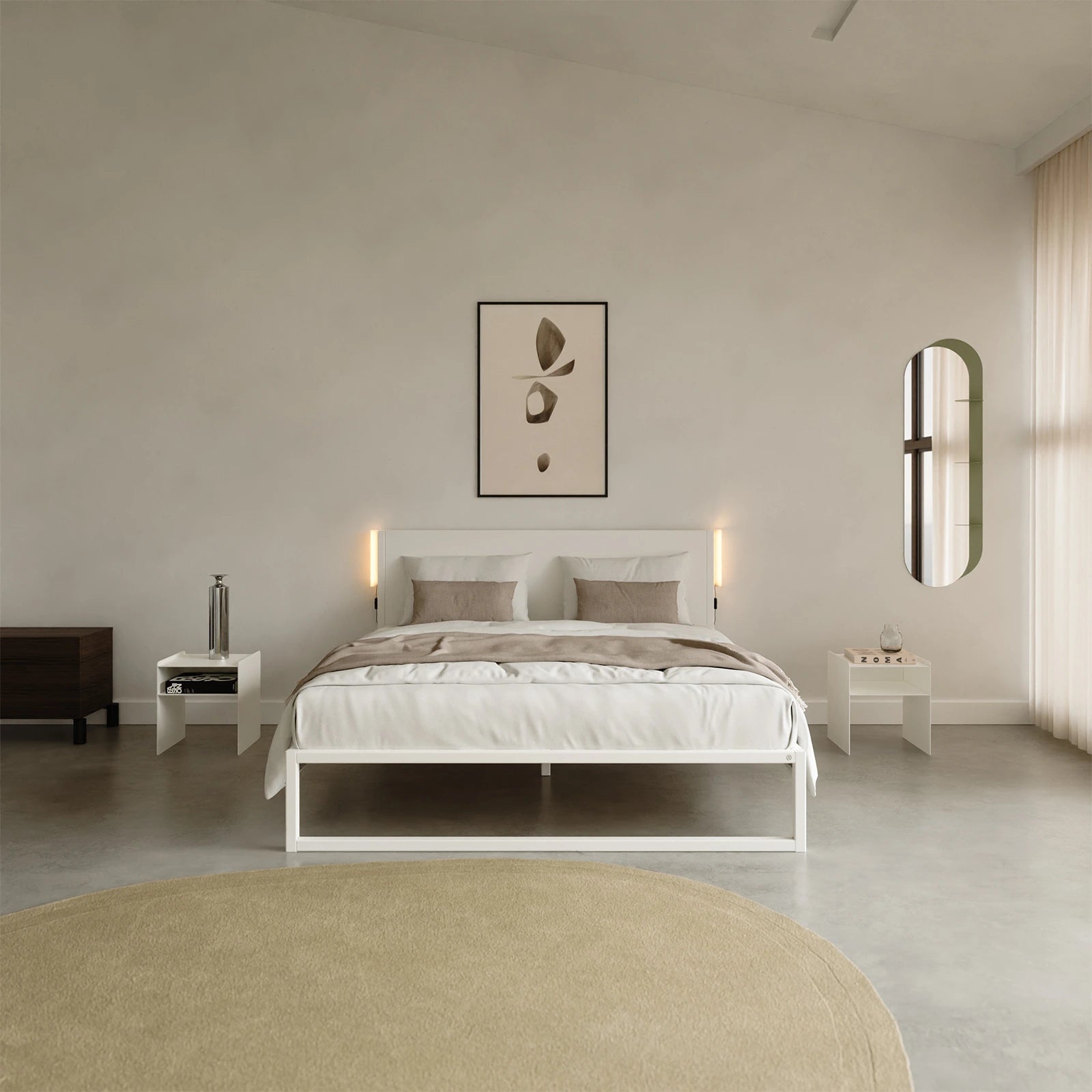 Bedframe °01 | Wit