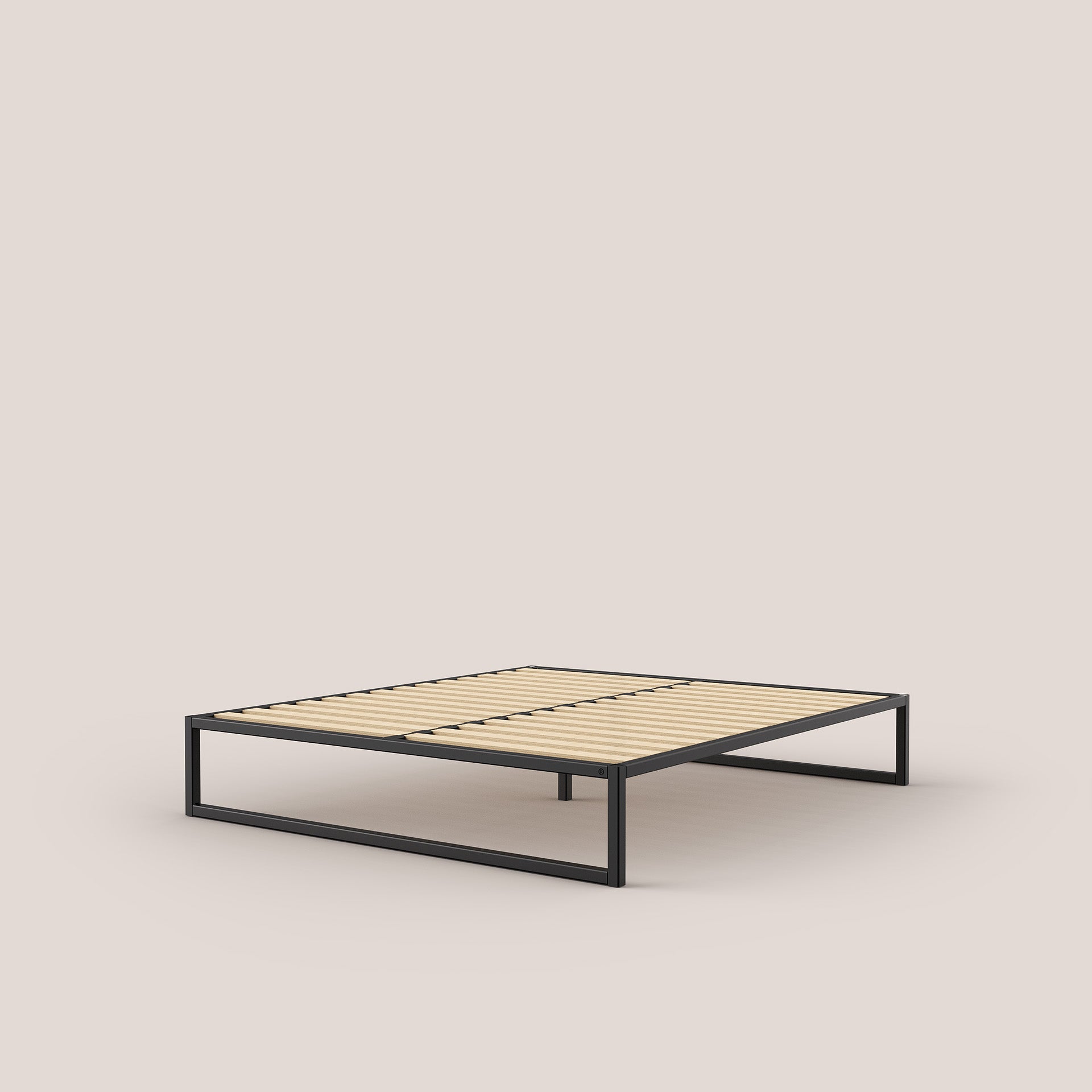 Robuust Amsterdam Bedframe 01 Zwart