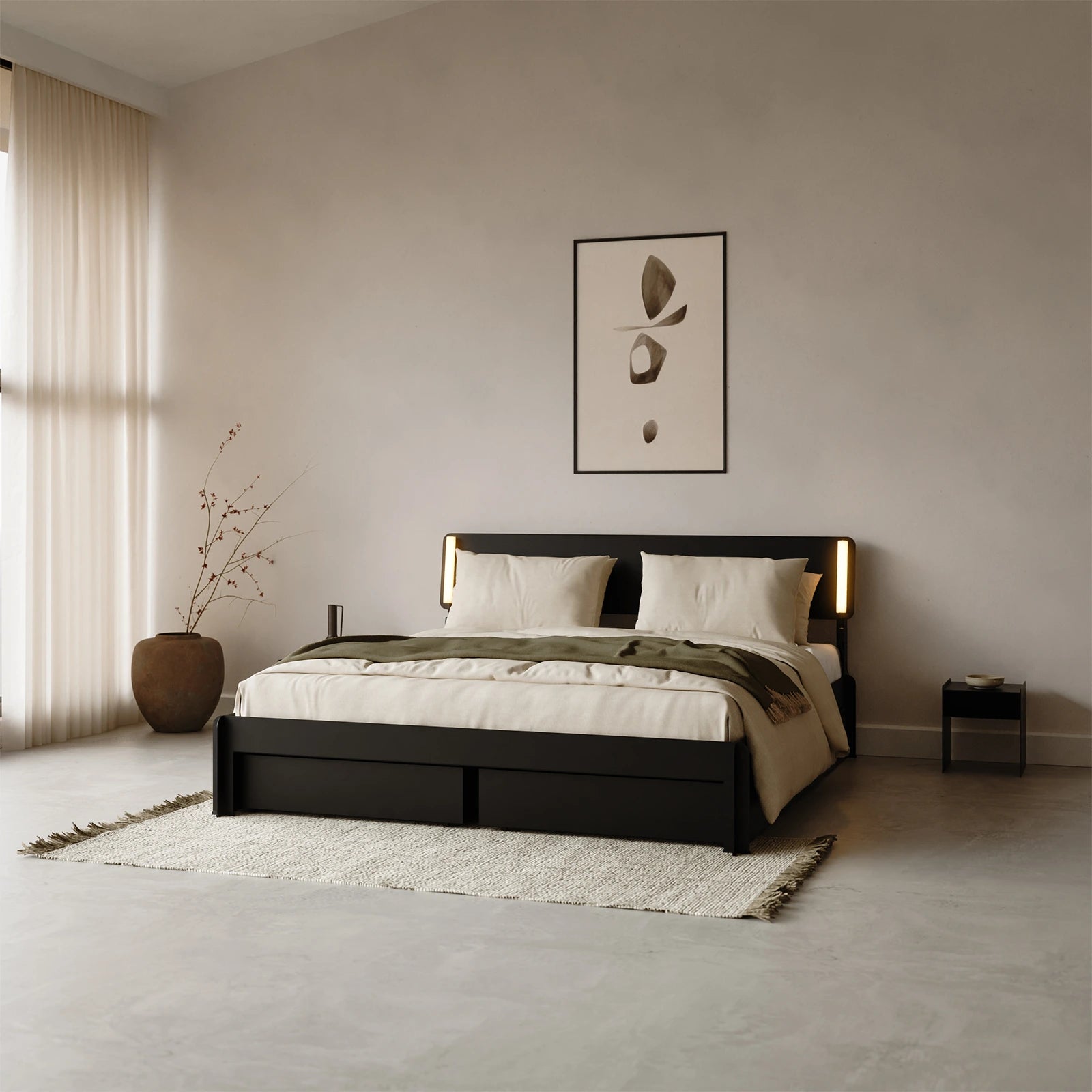 Bedframe °03 | Zwart