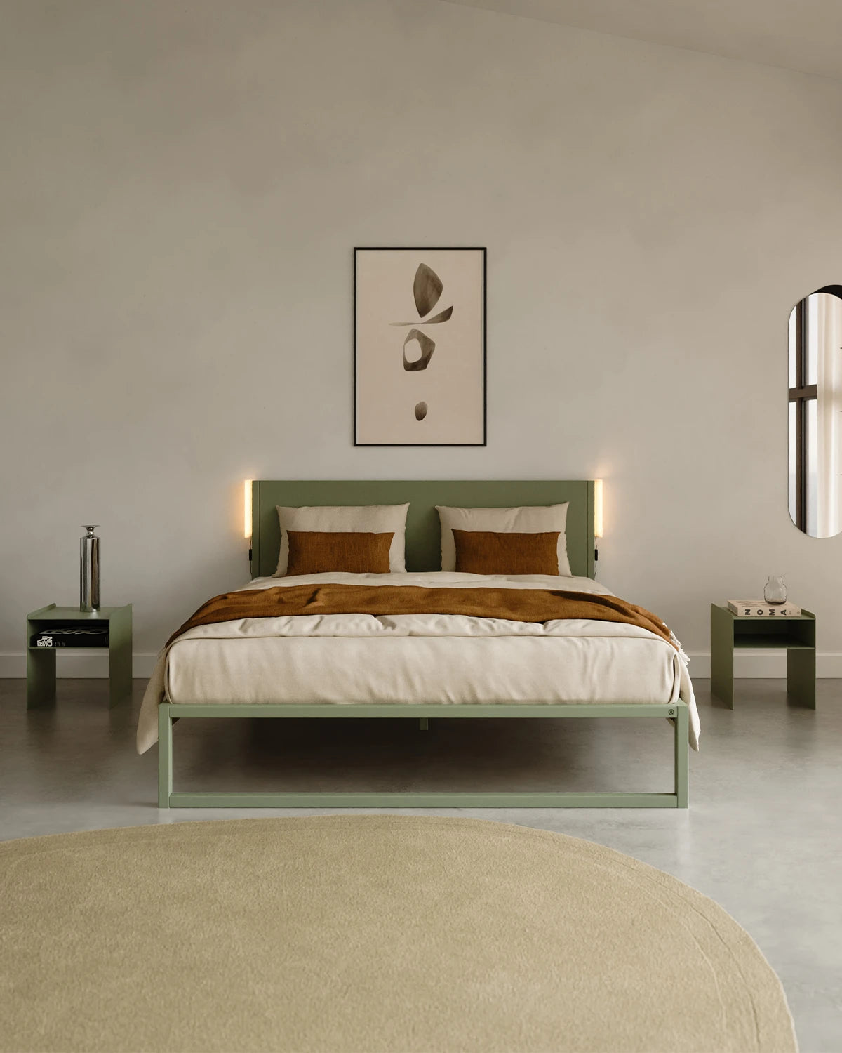 Bedframe °01 | Sage Green - LIMITED EDITION
