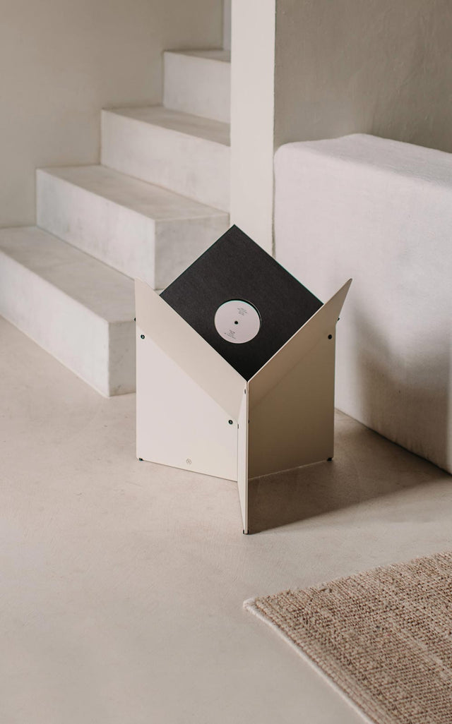 Afbeelding Record Cube °01 in Ivory