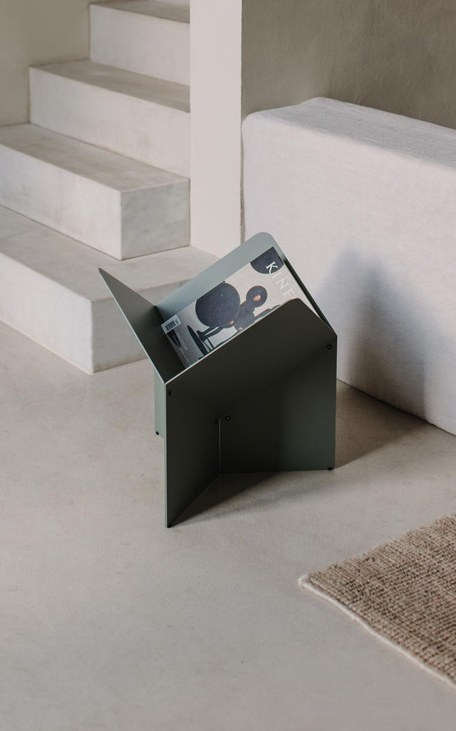 Afbeelding Record Cube °01 in Sage Green / Saliegroen