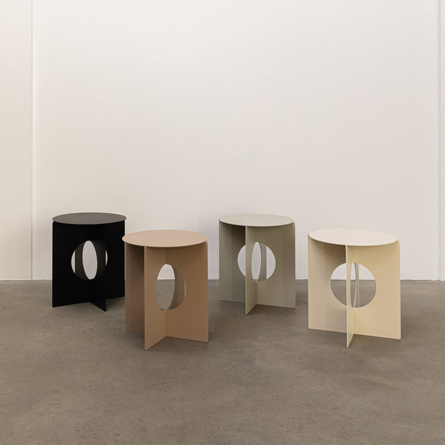 Sidetable in 4 verschillende kleuren - Robuust Amsterdam