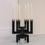 afbeelding stalen kaarshouder Candleholder °01 in Black / Zwart Robuust Amsterdam