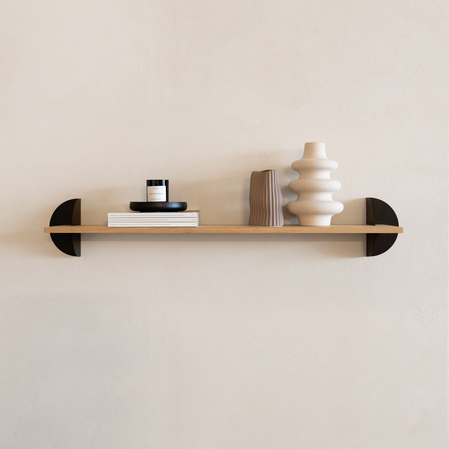 robuust amsterdam shelf 02 type 1 licht hout en zwart staal