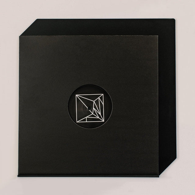 stalen wandplank wandrek vinylplaat Record Frame °01 in Black / Zwart Robuust Amsterdam
