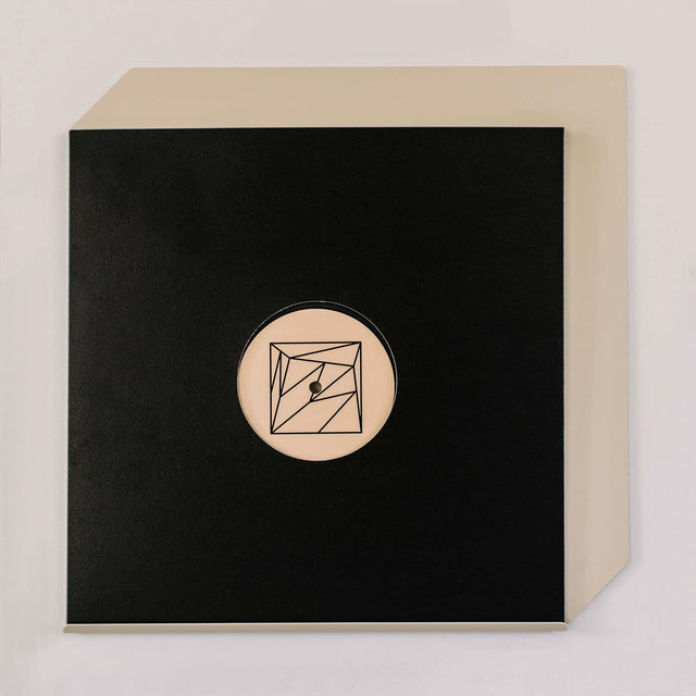 stalen wandplank wandrek vinylplaat Record Frame °01 in Black / Zwart vierkant