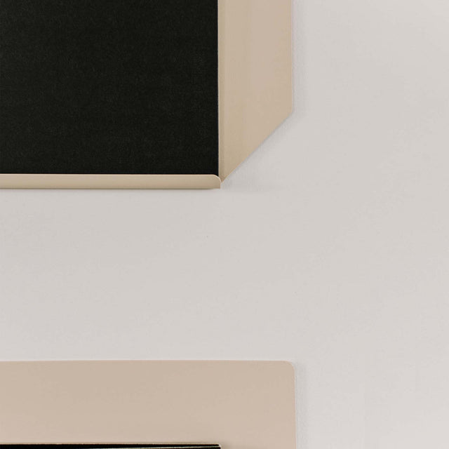 Vierkant stalen wandplank wandrek vinylplaat Record Frame °01 in Black / Zwart Robuust Amsterdam Product